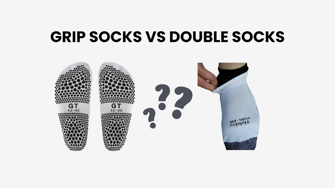 Grip Socks vs Double Socks