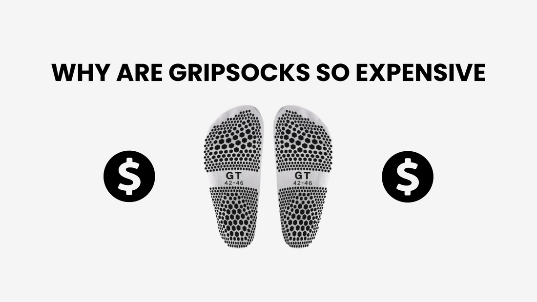 Grip socks are too expensive, so I made my own! - Pure Grip Socks