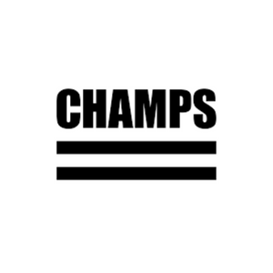 Champs sport store logo, they sell GT GRIP Socks