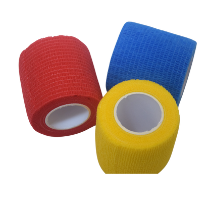 Voetbal Sokkentape rood blauw geel