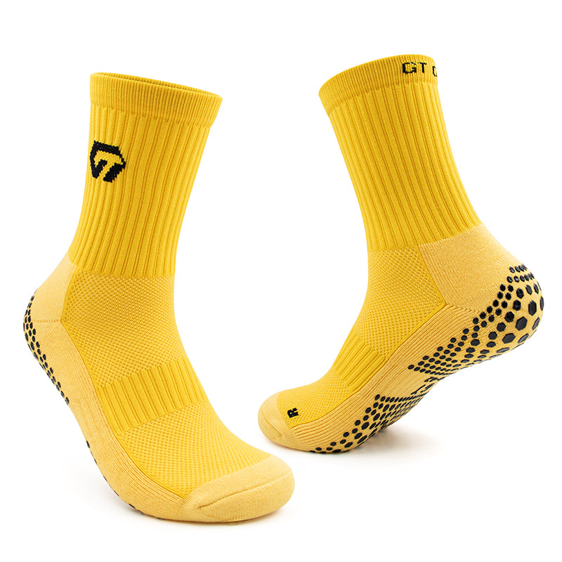 Gele GT GRIP Socks , Gele Gripsokken