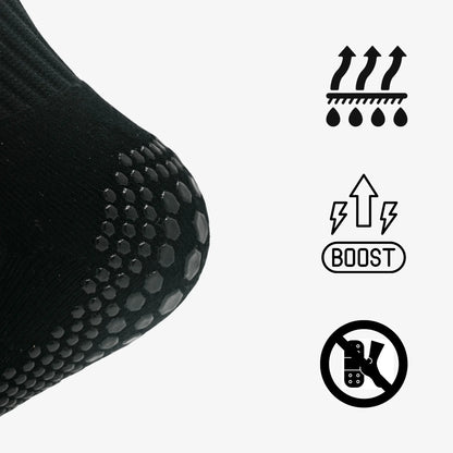 Best grip socks, beste gripsokken zwart voor voetballers